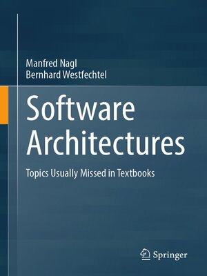 cover image of Software Architectures